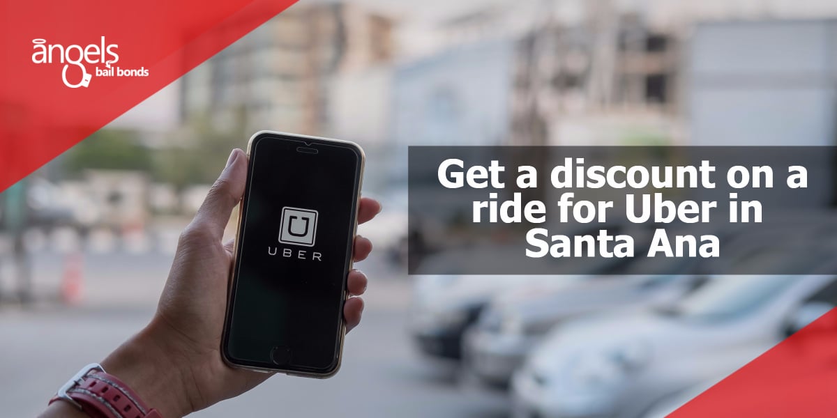 Get a discount on a ride for Uber in Santa Ana